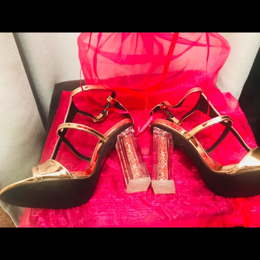 Gold Heels